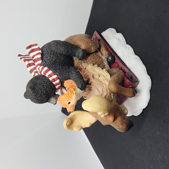 Demdaco "Sleigh Ride" Christmas figurine - Picture 3 of 7